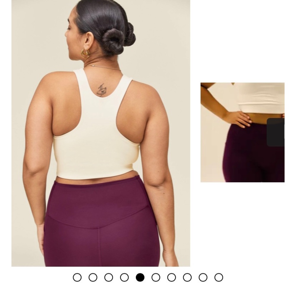 Girlfriend collective Dylan bra tank